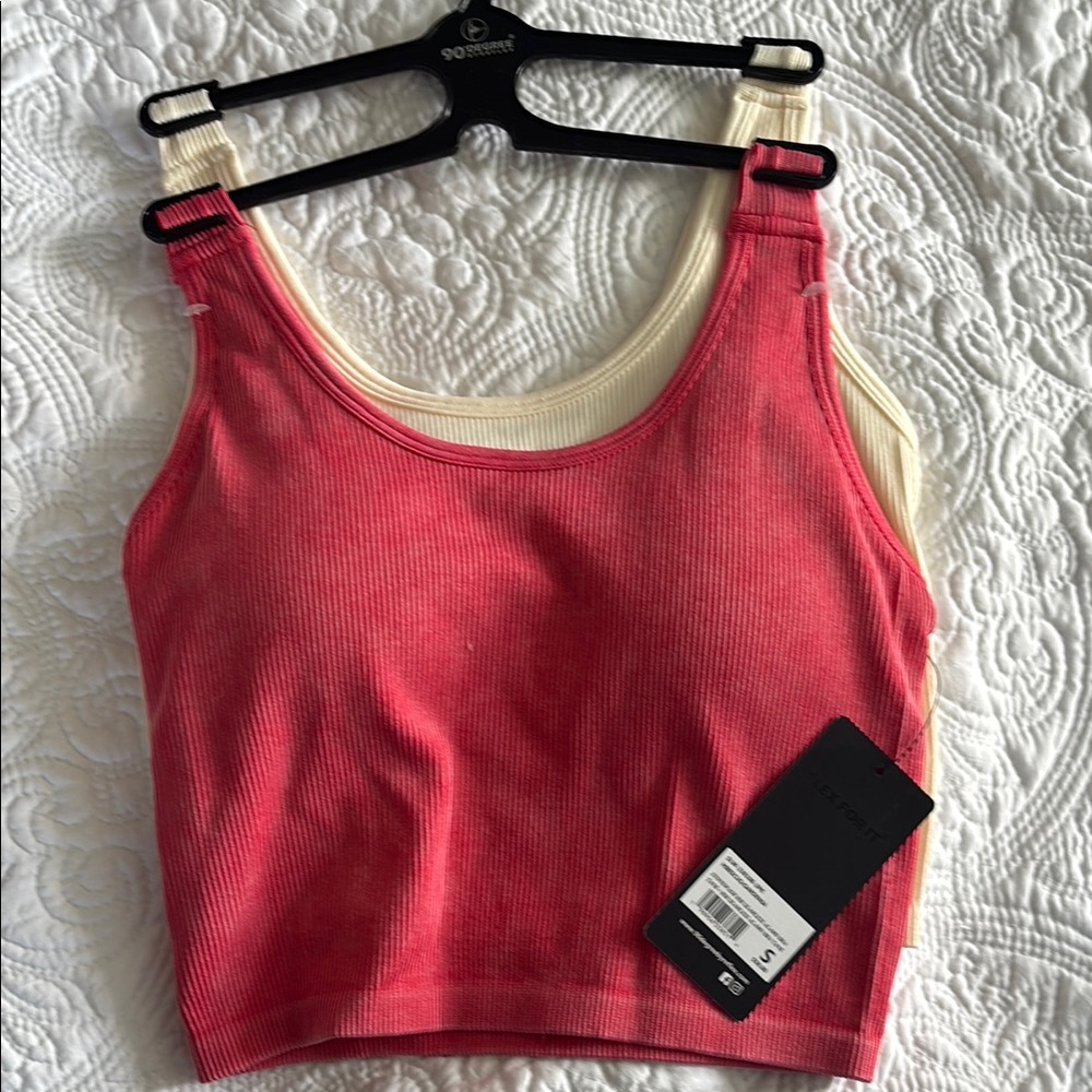 NWT 90 degree by reflex 2 pack sports bra